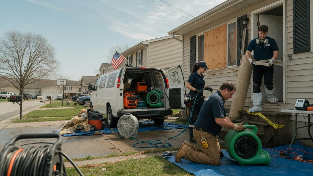 Water Damage Restoration in Hellertown, PA near me